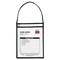 C-Line Products Ticket Holders, w/Strap, 9"x12", 15/BX, Clear 15PK CLI41922 - alternate 4
